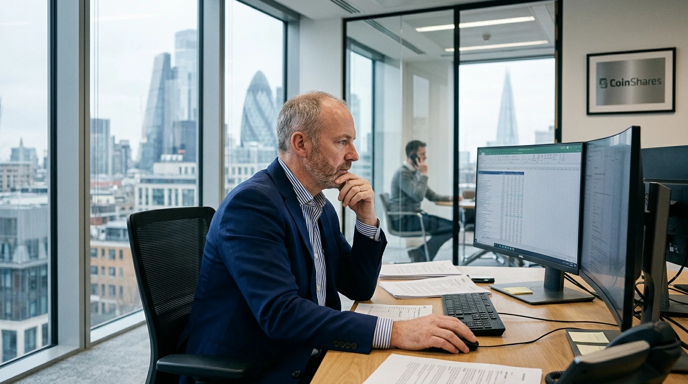 CoinShares reports that institutional investors largely held firm during Bitcoin's recent drawdown.