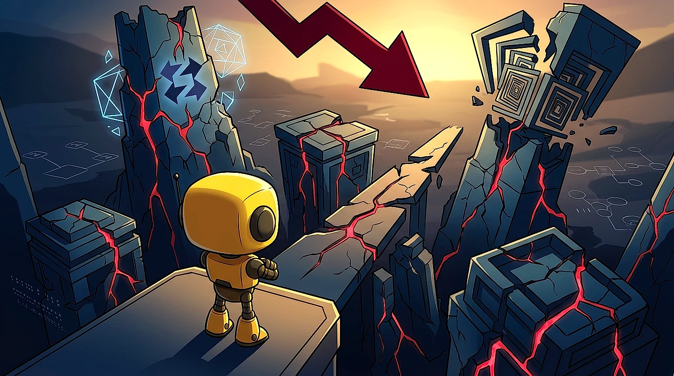 The L2 ecosystem is bleeding TVL across the board. MegaETH down 16%, World Chain down 15%, ZKsync Era down 15%, Katana down 14%, and Linea down 10% in the past 7 days. Total L2 TVL dropped nearly 5% on the week.