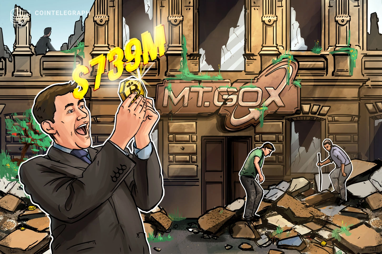 Mt. Gox moved $739M in Bitcoin from cold wallets for the first time since March.