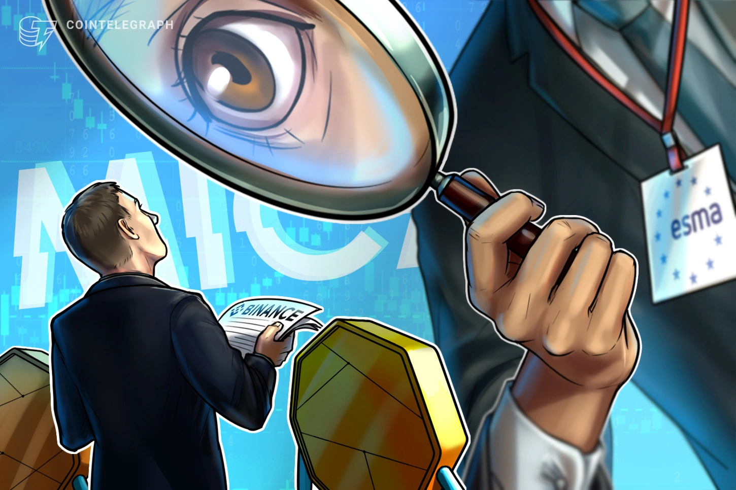 ESMA questions if Binance can serve some EU users after MiCA rules start.